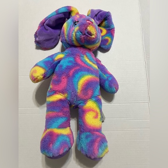 build-a-bear babw 16 Inch bunny tie-dye Purple - Picture 1 of 6